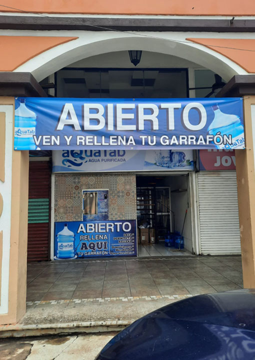 Lona para impresión de gran formato