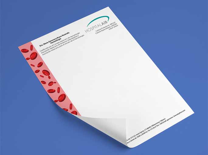 Hoja memebretada para impresión digital